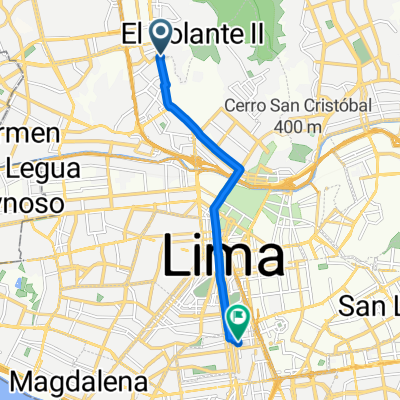 De Avenida Los Ficus a Avenida Ignacio Merino