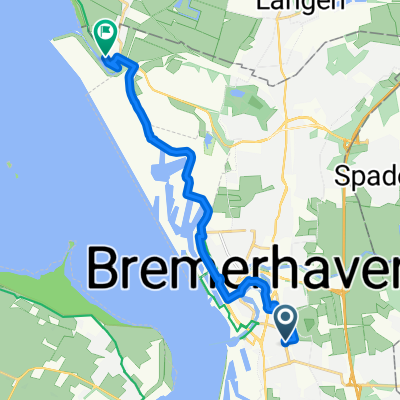 Friedrich-Ebert-Straße to Im Hören