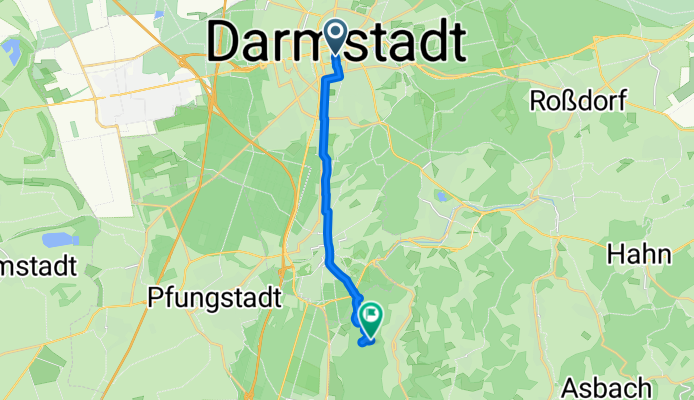 From Darmstadt to Mühltal