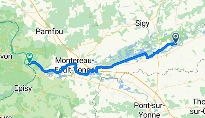 Bray-sur-Seine - Saint-Mammès