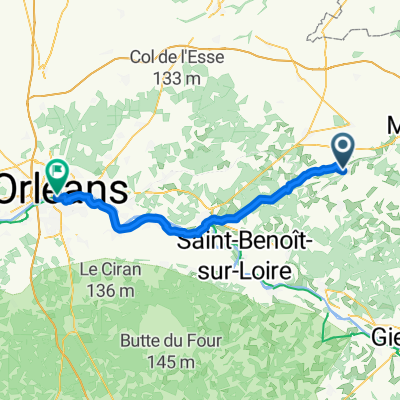 Lorris - Orléans