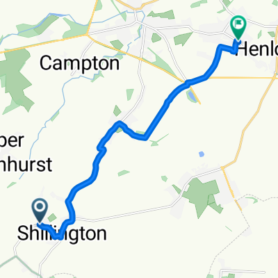 Greenfields, Hitchin to Broad Street, Shefford