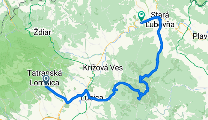 Stará Lesná, Stará Lesná až Forbasy, Forbasy