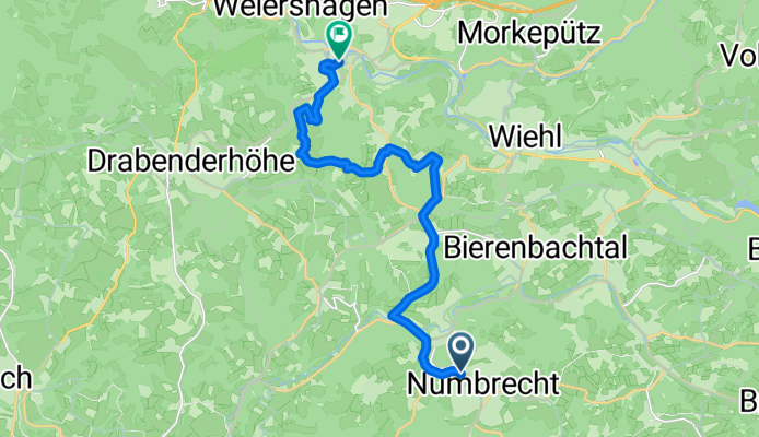 Mateh-Yehuda Straße nach Bielsteiner Straße