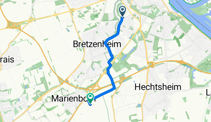Kraeplinweg, Mainz nach Mainz