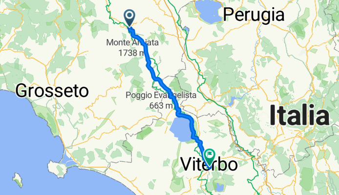 San Quirico d'Orcia - Viterbo