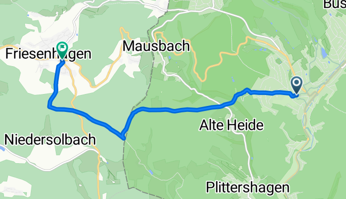 Von Freudenberg bis Friesenhagen