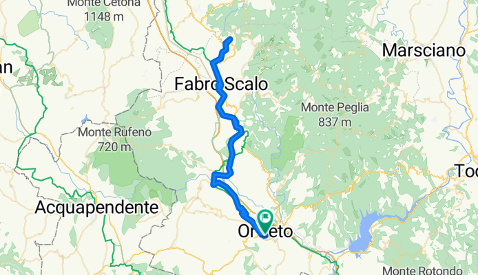 Panicale - Orvieto Tag 1