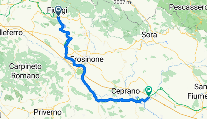 Fiuggi - Roccasecca Stazione