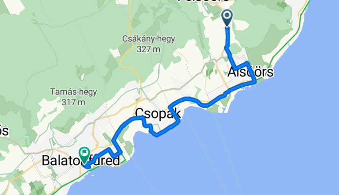Csopak - Balatonfüred