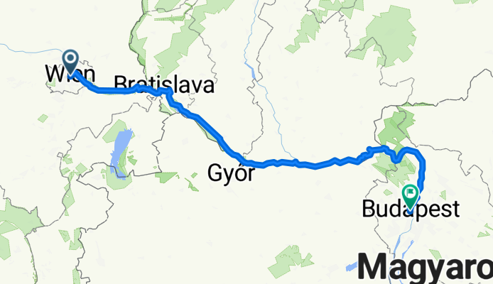 From Vienna to Budapest