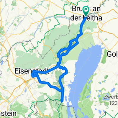 Lagerstraße, Bruckneudorf nach Dammstraße, Bruckneudorf