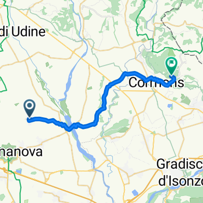 Da Via Trivignano a Località Montona