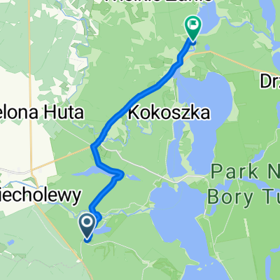 Szlak im Józefa Bruskiego, Chojnice do Swornegacie