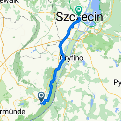 Heinersdorfer Damm, Schwedt/Oder naar M Niedziałkowskiego, Szczecin