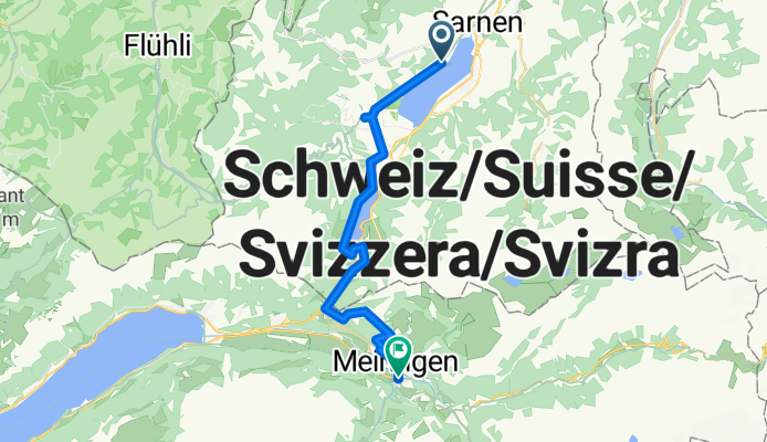 Sachseln - Meiringen
