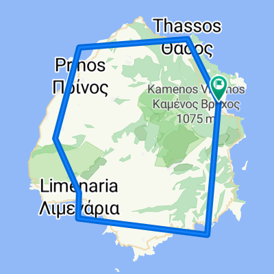 Thassos Full Loop (~90km)