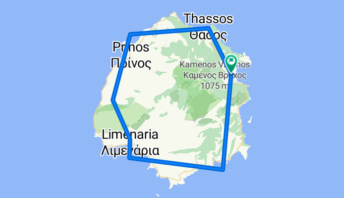 Thassos Full Loop (~90km)