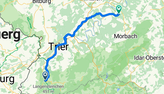Saarburg - Bernkastel-Kues