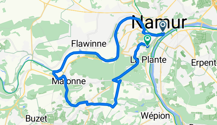 De Impasse d'Harscamp à Route Merveilleuse