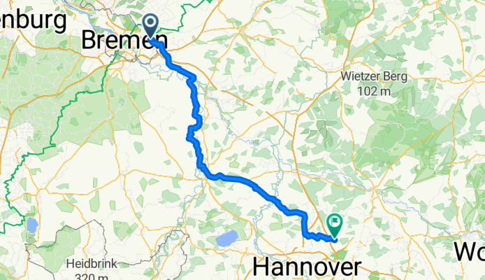 Von Bremen bis Isernhagen