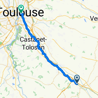 Gardouch nach Rue Labeda