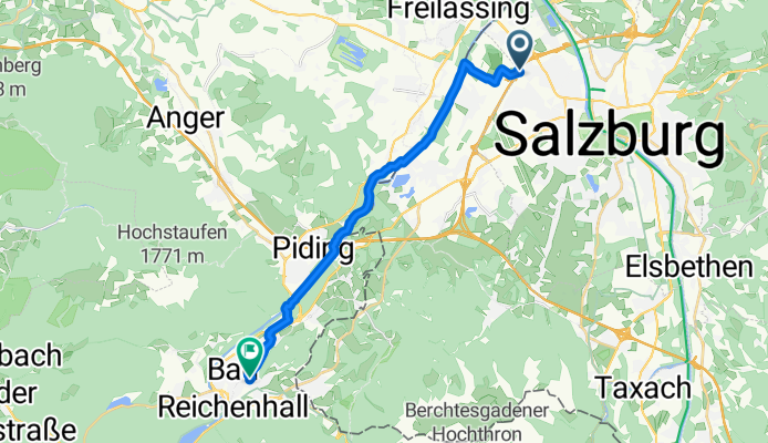 47.819, 13.006 nach 47.725, 12.885