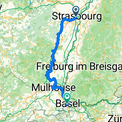 От Strasbourg до Schönbeinstrasse 18-20