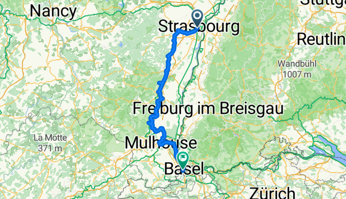 От Strasbourg до Schönbeinstrasse 18-20