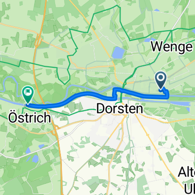 Finkenweg nach Brückenweg