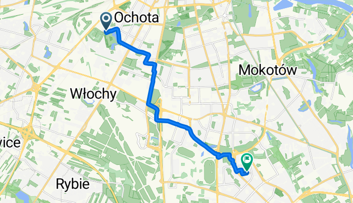 Kukiełki, Warszawa do Zamiany, Warszawa