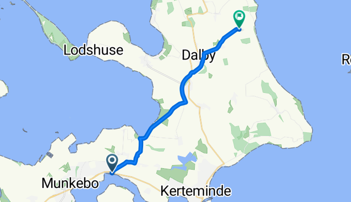 Snekkeled, Munkebo à Hersnapvænget, Dalby