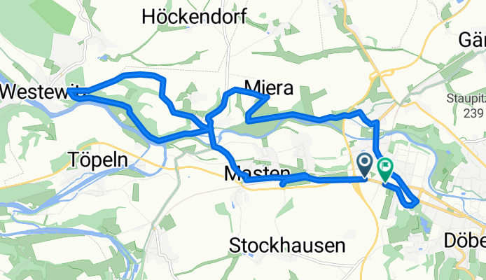 Döbeln nach Mastener Straße