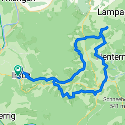 Am Mühlenberg, Irsch nach Am Mühlenberg, Irsch