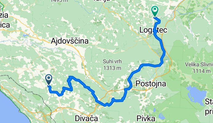 Skopo-Studeno-Logatec-Jerinov Grič