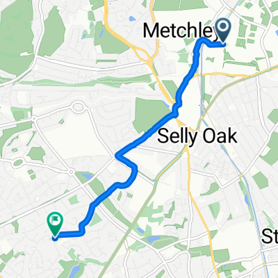 Ring Road South, Birmingham to St Denis Road, Birmingham