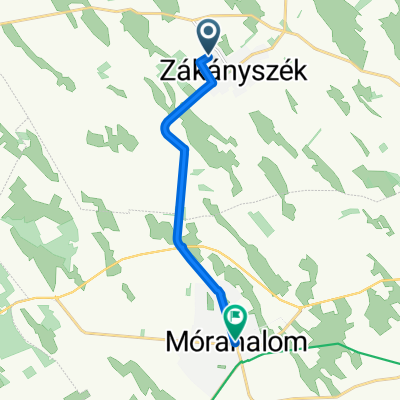 Arany János utca, Zákányszék - Szegedi út, Mórahalom