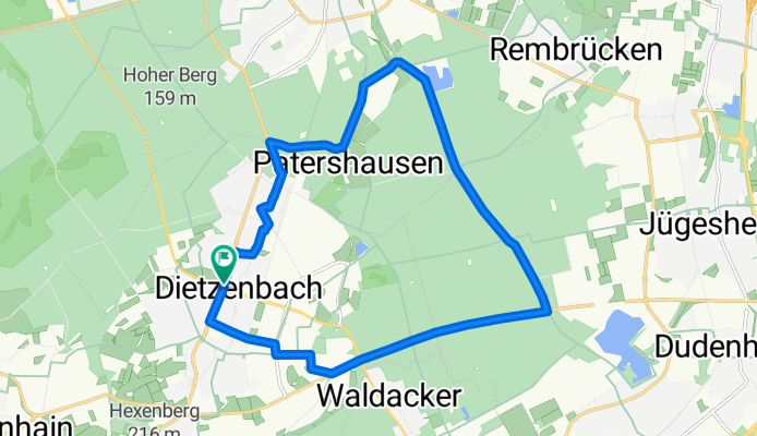 Open this route in Bikemap Web
