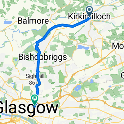 Kirkintilloch to Glasgow