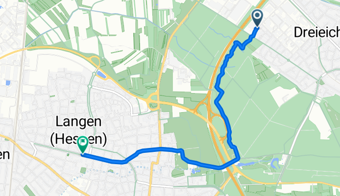 Landsteinerstraße nach Bahnstraße