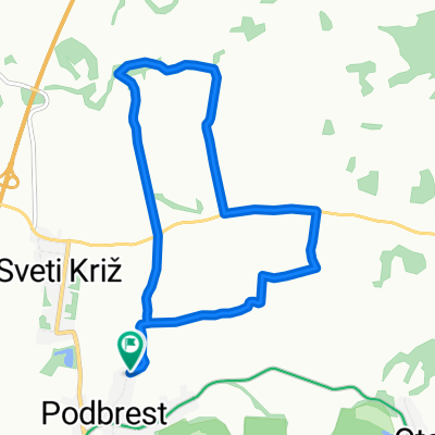 Ulica Stjepana Vojvode, Podbrest to Ulica Stjepana Vojvode, Podbrest