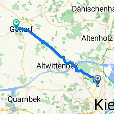 Neufeldtstraße, Kiel nach Hasselrott, Gettorf