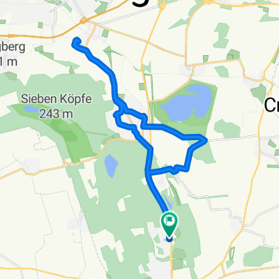 Auf dem Hügel, Salzgitter nach Auf dem Hügel, Salzgitter