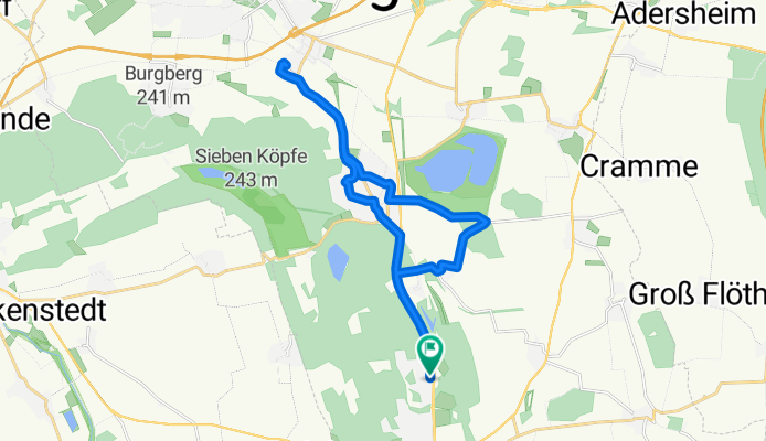Auf dem Hügel, Salzgitter nach Auf dem Hügel, Salzgitter