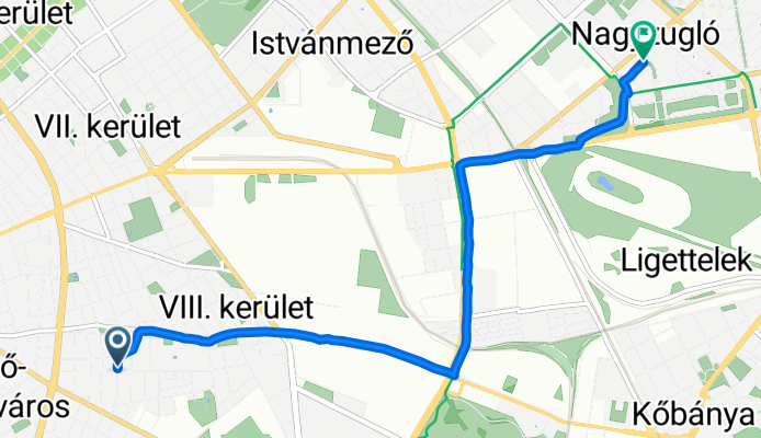 Corvin sétány, Budapest - Fogarasi út, Budapest