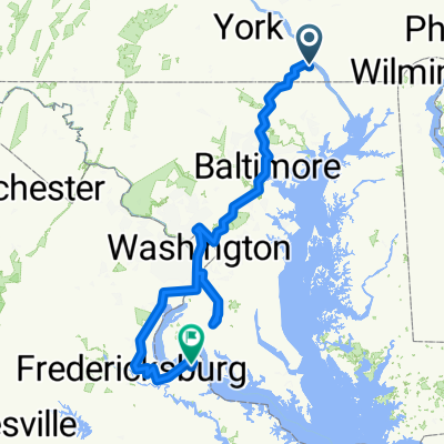 Susquehanna Trails - Baltimore + Baltimore - Silver Spring (1/2) + Baltimore - Silver Spring (2/2)