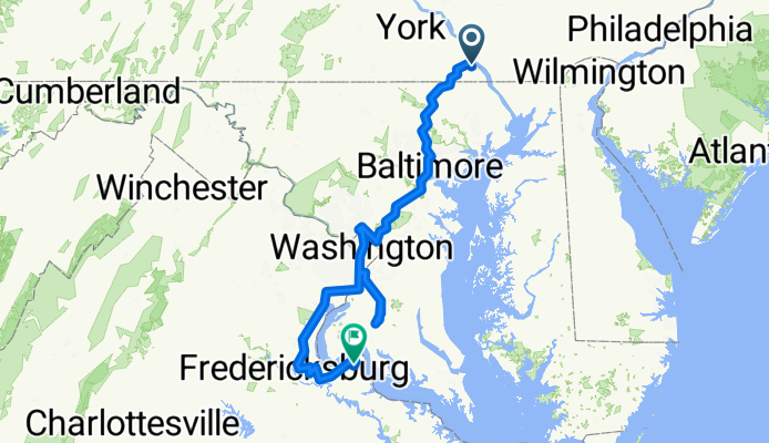 Susquehanna Trails - Baltimore + Baltimore - Silver Spring (1/2) + Baltimore - Silver Spring (2/2)
