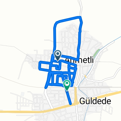 Route from Mimar Sinan Caddesi