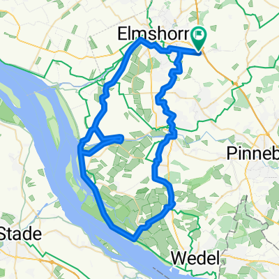 Route in Elmshorn