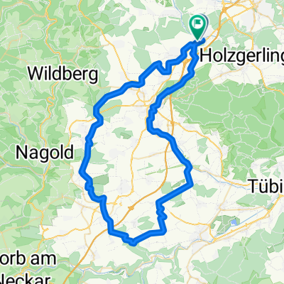 Route in Ehningen